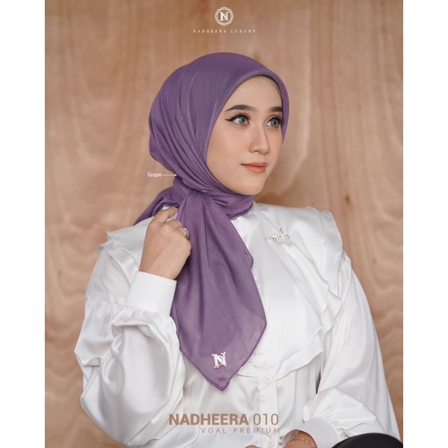 VOAL NADHEERA LUXURY N-010 HIJAB TERNYAMAN