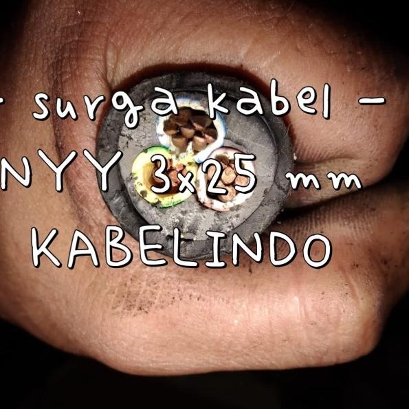 NYY 3x25 mm KABELINDO / NYY 3 x 25 mm LINDO / KABEL TUFUR 3 x 25 mm LD