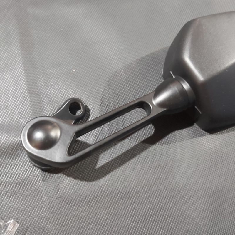 spion ducati, ninja, cbr, r15 gagang cnc hitam cocok untuk semua motor