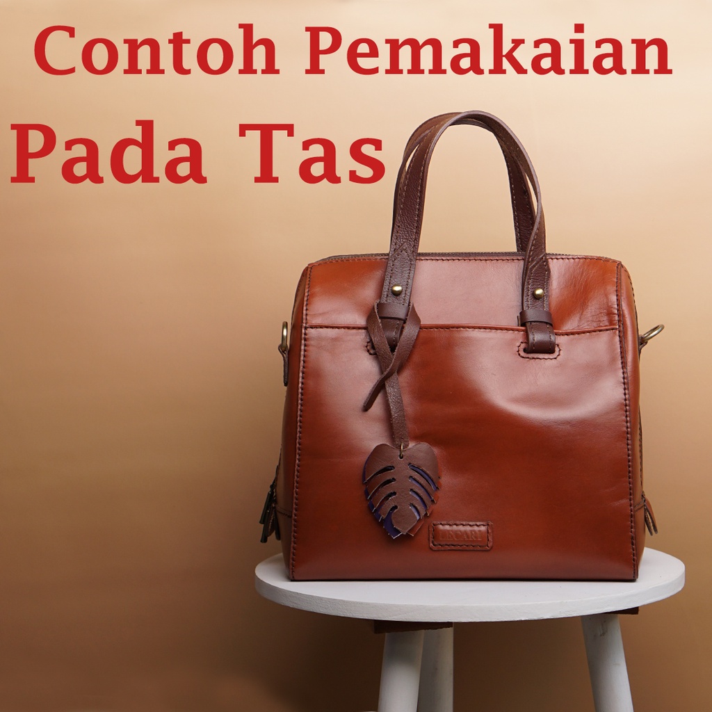 Tali Tas Strap Set Nirnia Bisa Untuk Satchel Selempang Hand Bag Kulit Asli 1.5 cm
