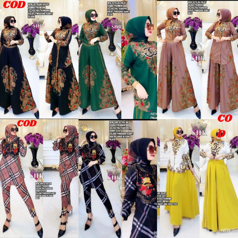 READY SET KULOT SCUBA PREMIUM KMEJA FULL KANCING ORI SHR