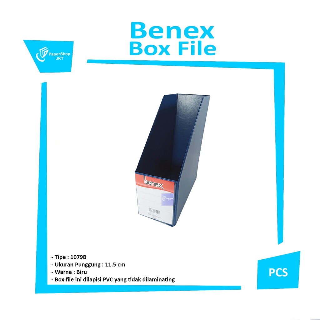 

BENEX - Box File 1079B Berwarna - Pcs