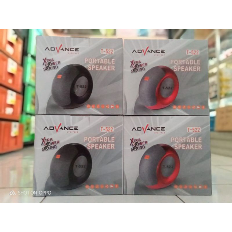 Speaker Bluetooth Music Box T522 Advance T-522
