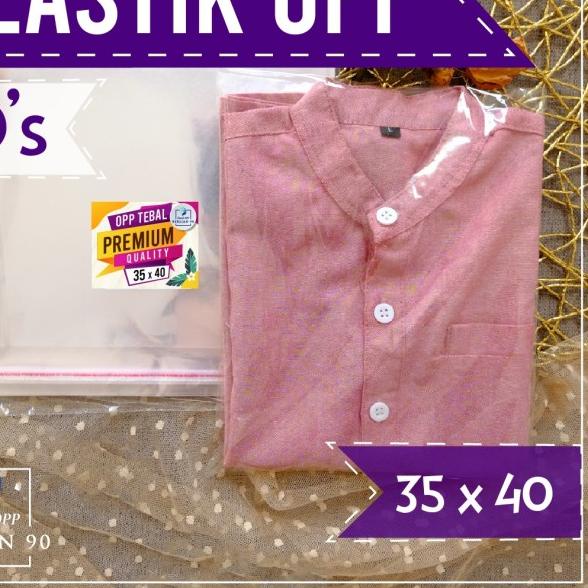 

Plastik Opp Lem 35X40 Cm Tebal 40 Micron / Plastik Opp Seal Premium - 35x40-40s