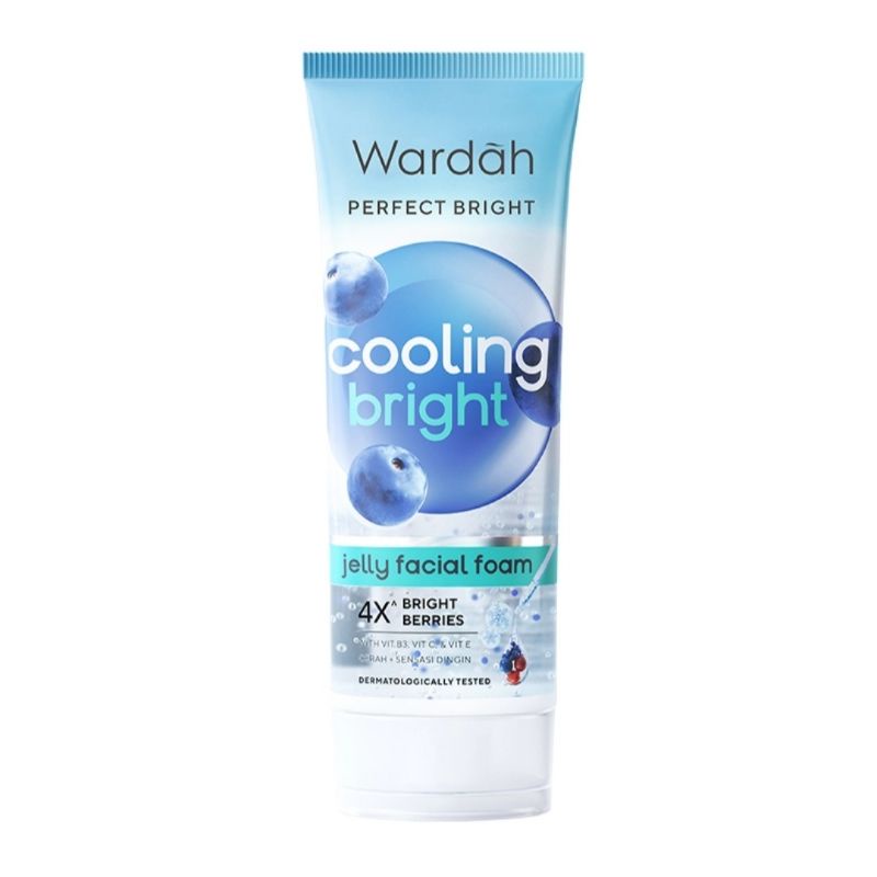 WARDAH Perfect Bright Cooling Bright Jelly Facial Foam 100 Ml