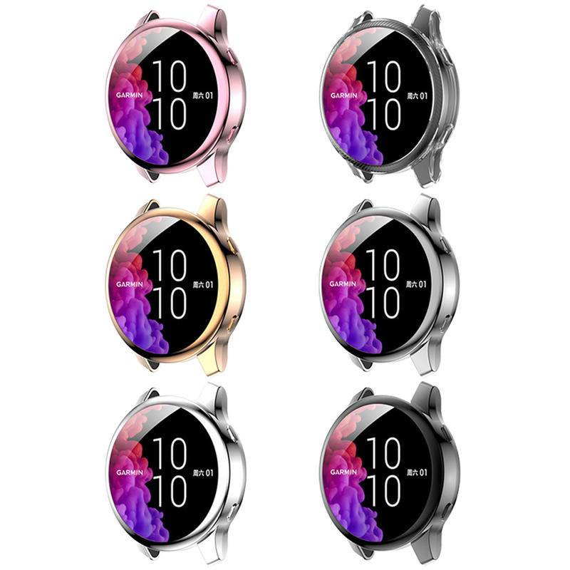 Case Pelindung Layar Smartwatch Garmin Venu SQ 2 2S 2 Plus Bahan TPU Bumper Shockproof 4 4S 3