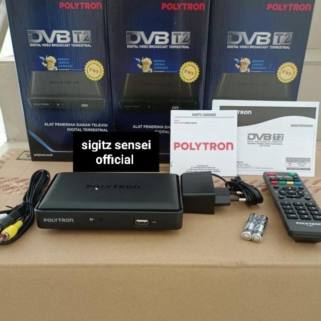 Digital Tv Set Top Box Polytron Pdv 600T2 Dvb T2 Hdmi Dvbt2 Stb Ews