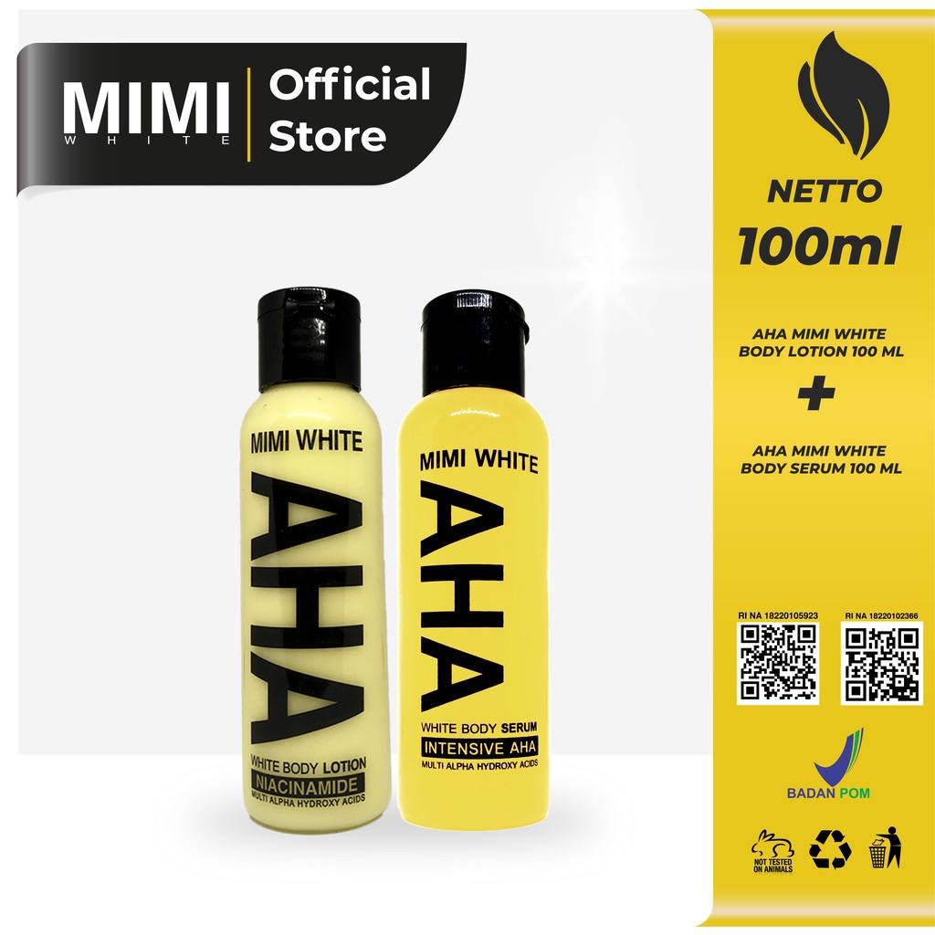 Aha mimi white Original thailand 100% ada barcode