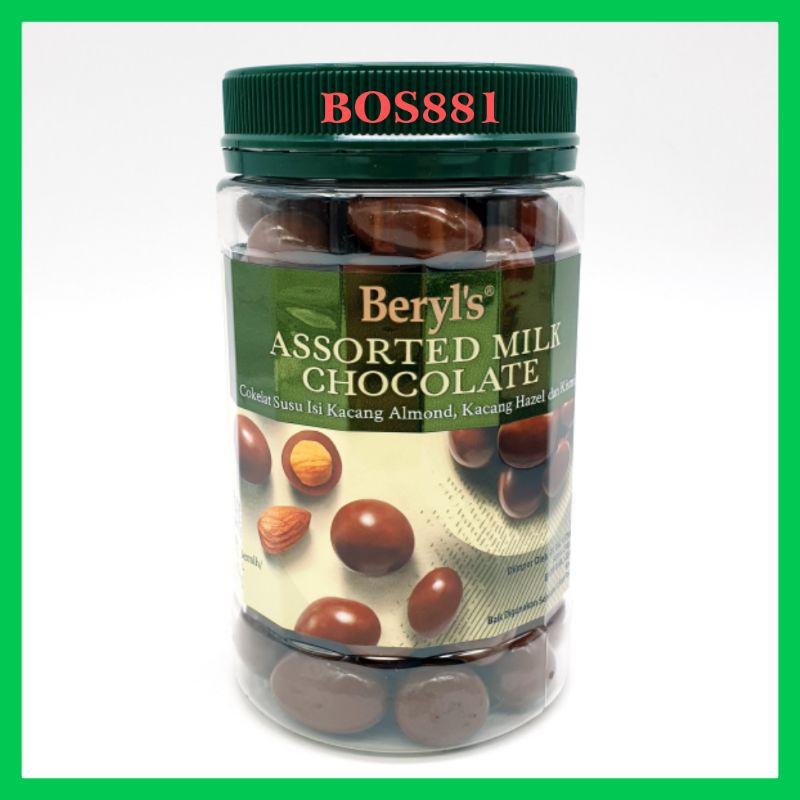 

Beryl's Assorted almond chocolate jar 400 gram