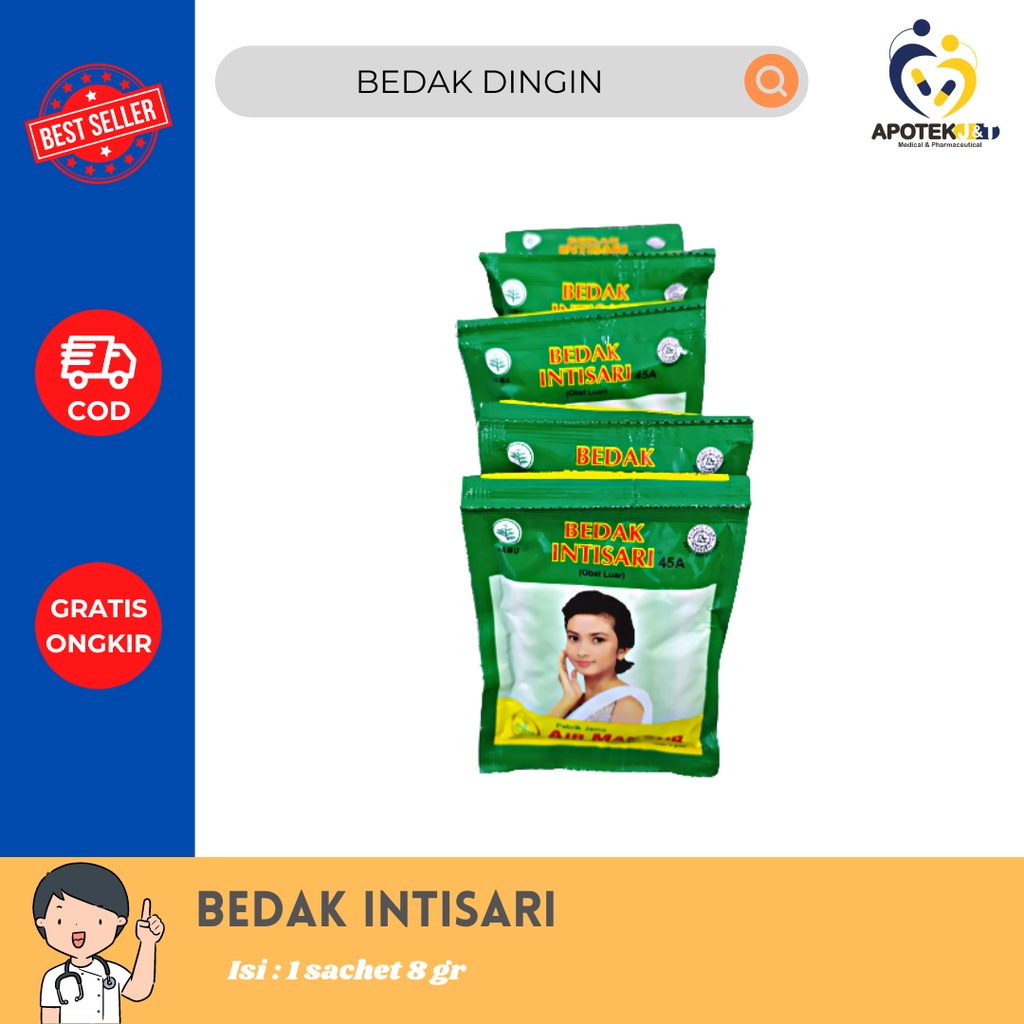 BEDAK DINGIN INTISARI AIR MANCUR / MASKER WAJAH DINGIN PENGHALUS KULIT MUKA / OBAT HERBAL KECANTIKAN KUIT