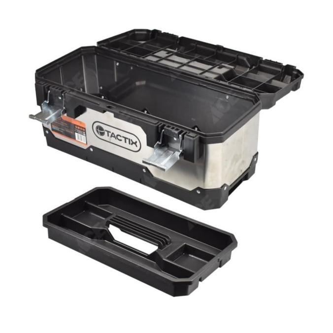 Tool Box Tactix Stainless 20Inc/Kotak Perkakas/Tool Box 50Cm