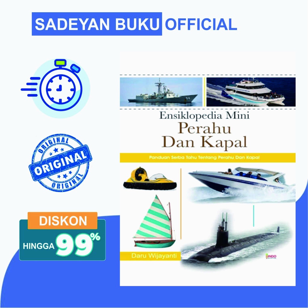 Jual Ensiklopedia Mini Perahu Dan Kapal - Indoliterasi | Shopee Indonesia