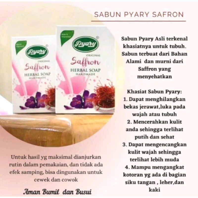 Sapun Pyary  Nalpamara Asli original | sapun saffron.