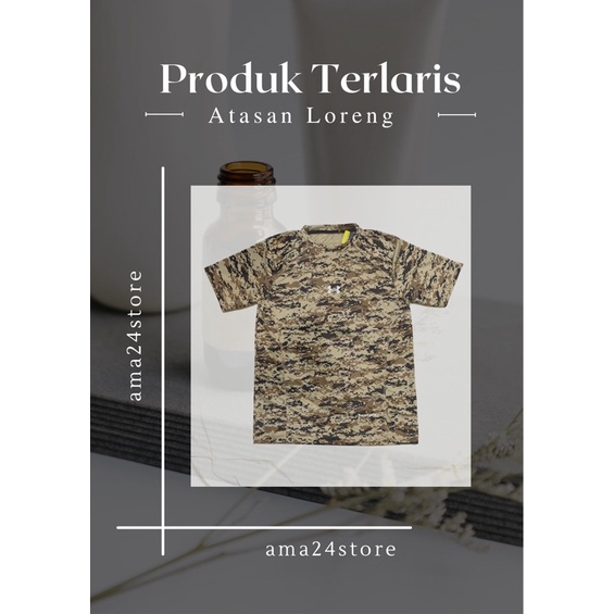 Atasan jersey loreng