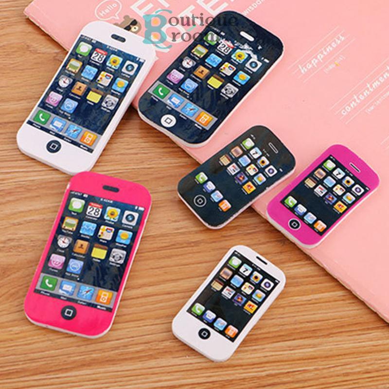 

Ready✨Alat Tulis Kreatif Kartun Penghapus Ponsel Apple Hadiah Hadiah Penghapus LucuBER