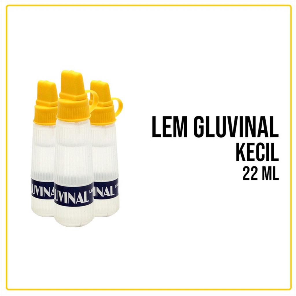 LS 933. Lem Gluvinal Kecil Lem Slime Lem kertas Lem cair KECIL lem cair KECIL lem serbaguna