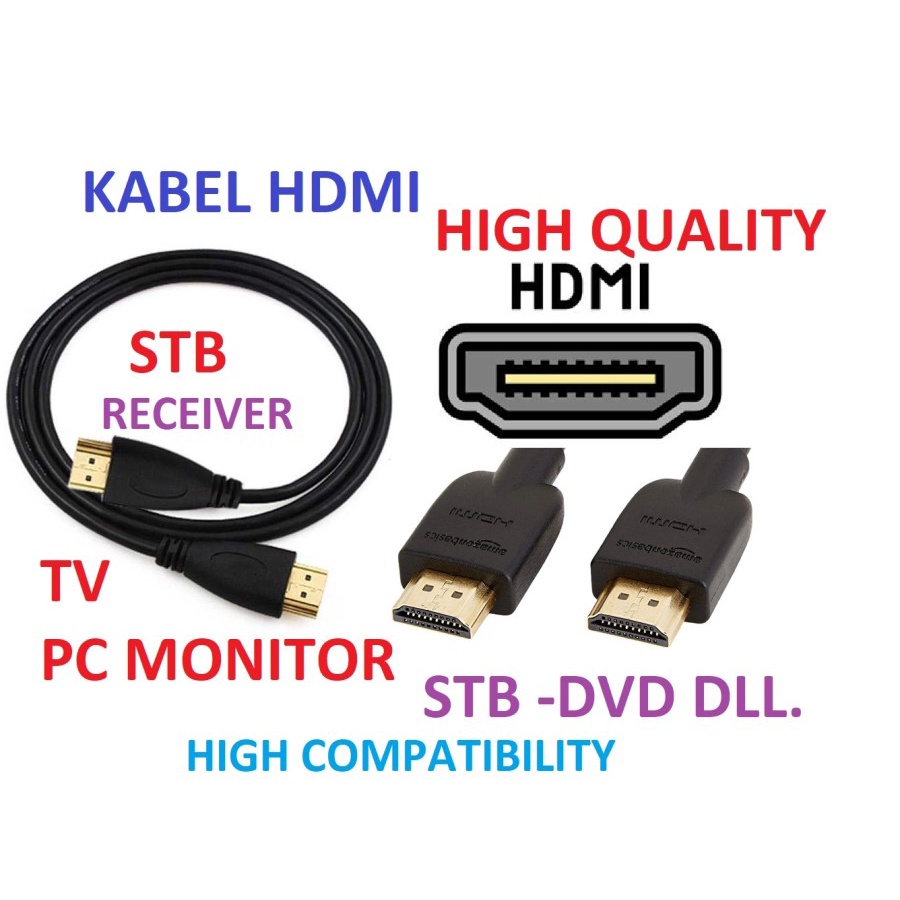 HDMI Cable / Kabel HDMI Kabel Tebal