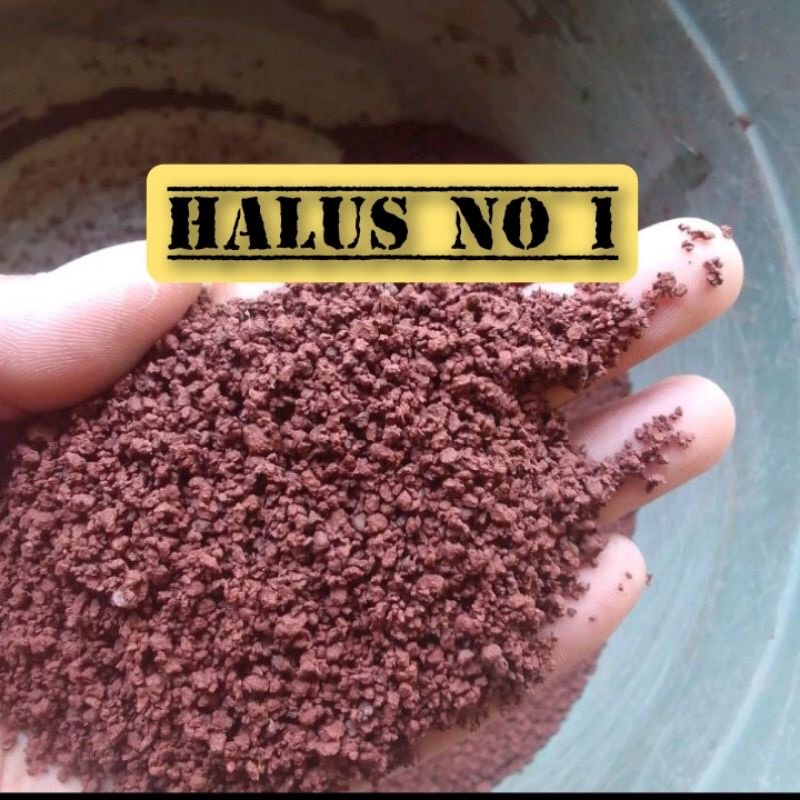 Pasir Merah Malang Bromo 1 kg halus kasar chana maru