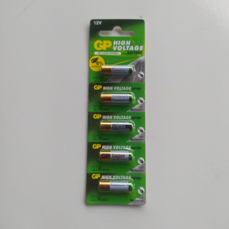 baterai remot mobil  27A exp 2032