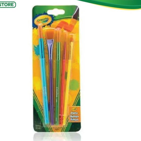 

Crayola Paint Brush - 5pcs