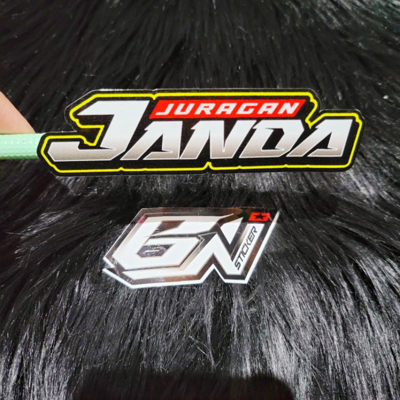 stiker viral stiker kata2 juragan janda