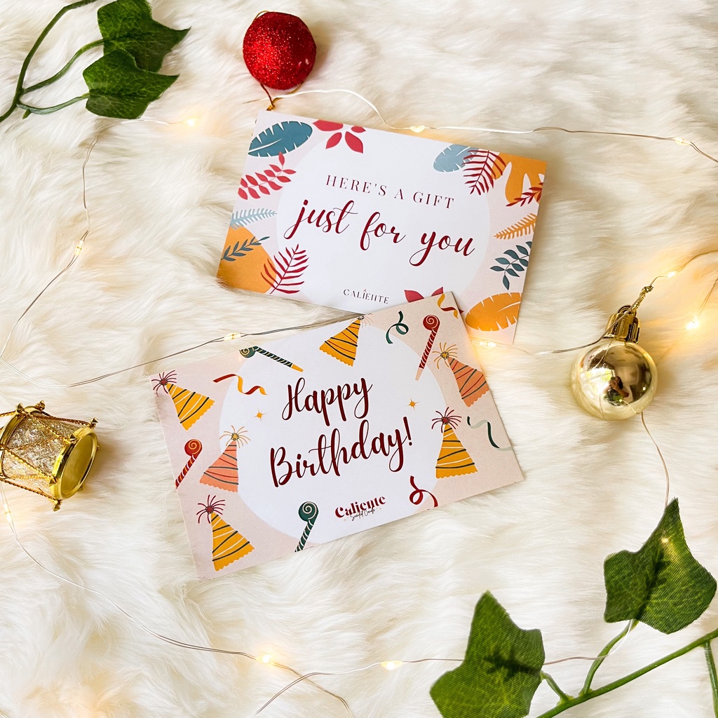 

Caliente - Tambahan Greeting Card | Gift Card | Kartu Ucapan
