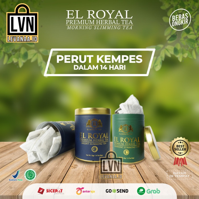 

EL ROYAL TEA MORNING & NIGHT PREMIUM TEH PELANGSING DIET DETOX HERBAL