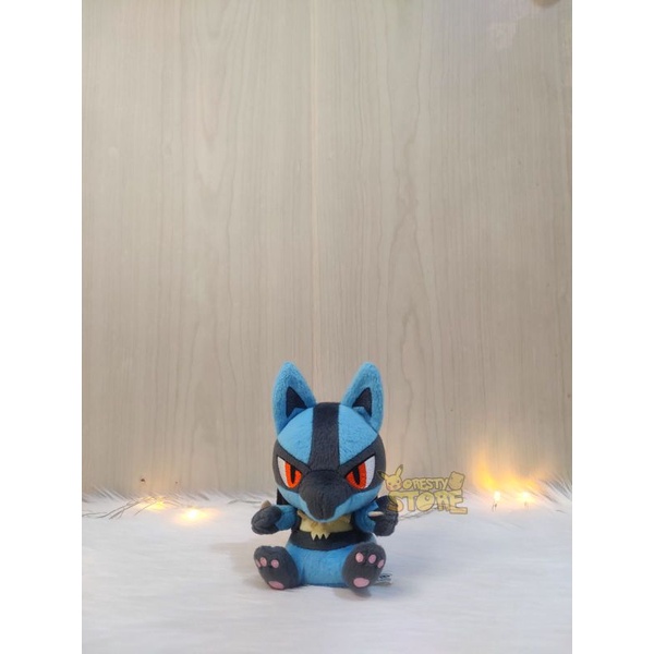 Boneka Pokemon Lucario Chibi (S) - Banpresto