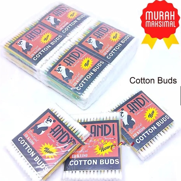 Cotton Buds / Cottonbud / Korek Kuping / Ear pick ANDI