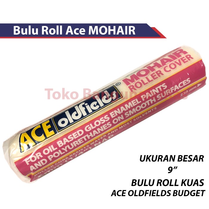 Roll Refill Bulu Roll Ace Mohair Cat Minyak Dan Ace Oldfields Mohair 230Mm