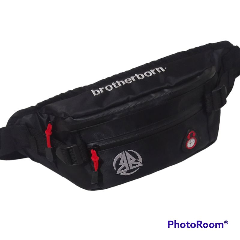 tas selempang Waistbag pria distro brother born