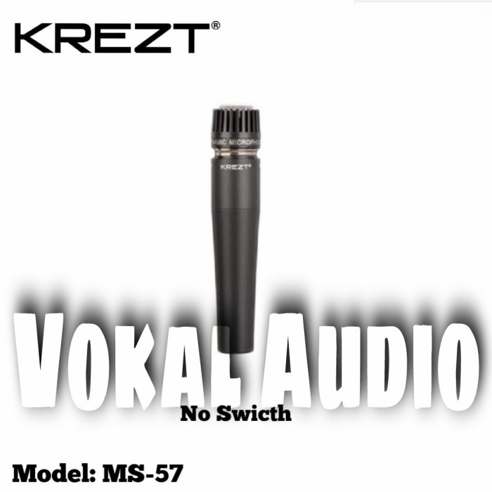 Microphone Krezt Ms 57 Mic Kabel Instrument