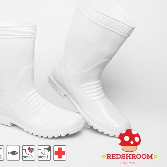 Sepatu Boot Pendek AP BOOTS AP 1 PUTIH PERAIRAN PERIKANAN - 26