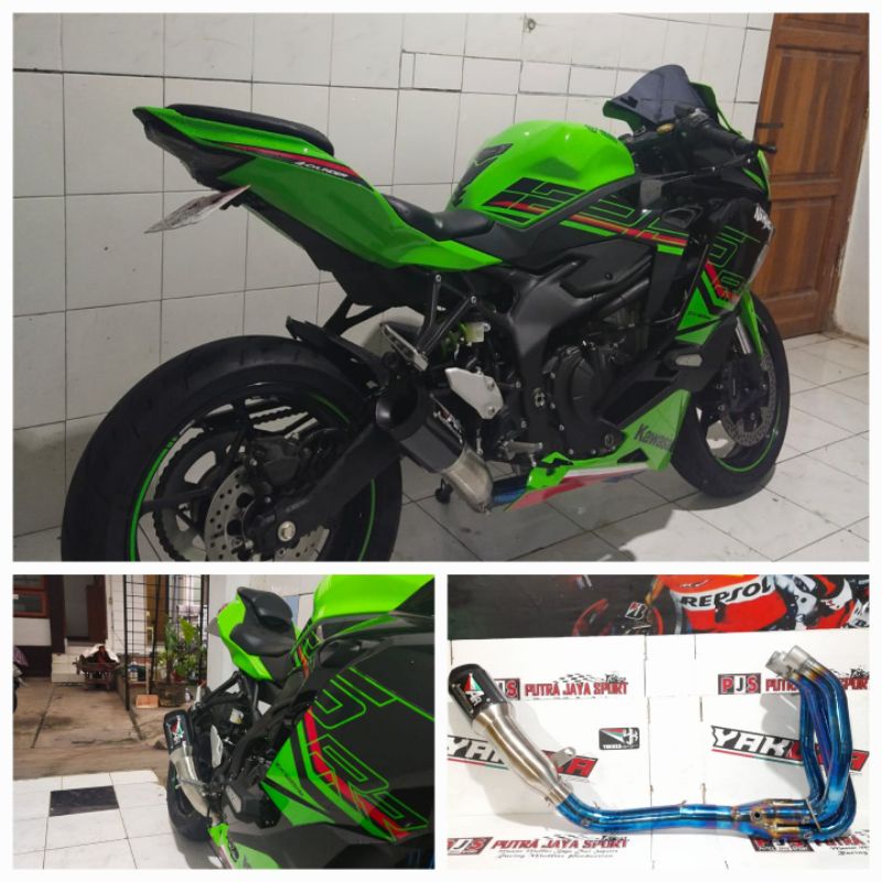 knalpot racing ZX25RR New 2023 full system austin racing (pnp)