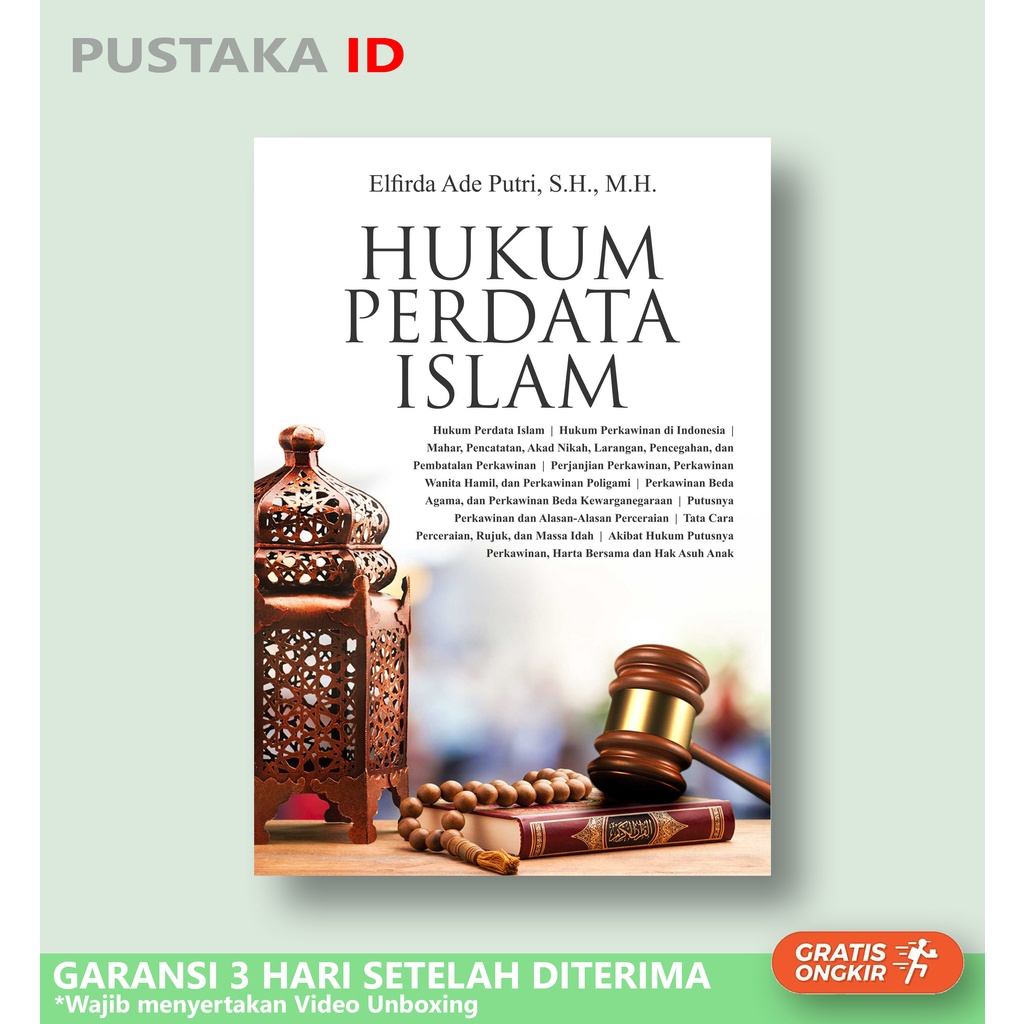 Jual Buku Hukum Perdata Islam - original | Shopee Indonesia