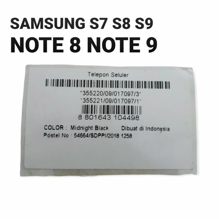 Dus Samsung Note 9 Fullset Aksesoris | Box Samsung Note 9 +Accecories Berkualitas Best Seller
