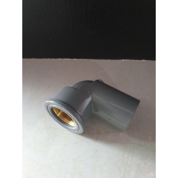 Knee keni elbow drat dalam kuningan ¾ x ¾ power