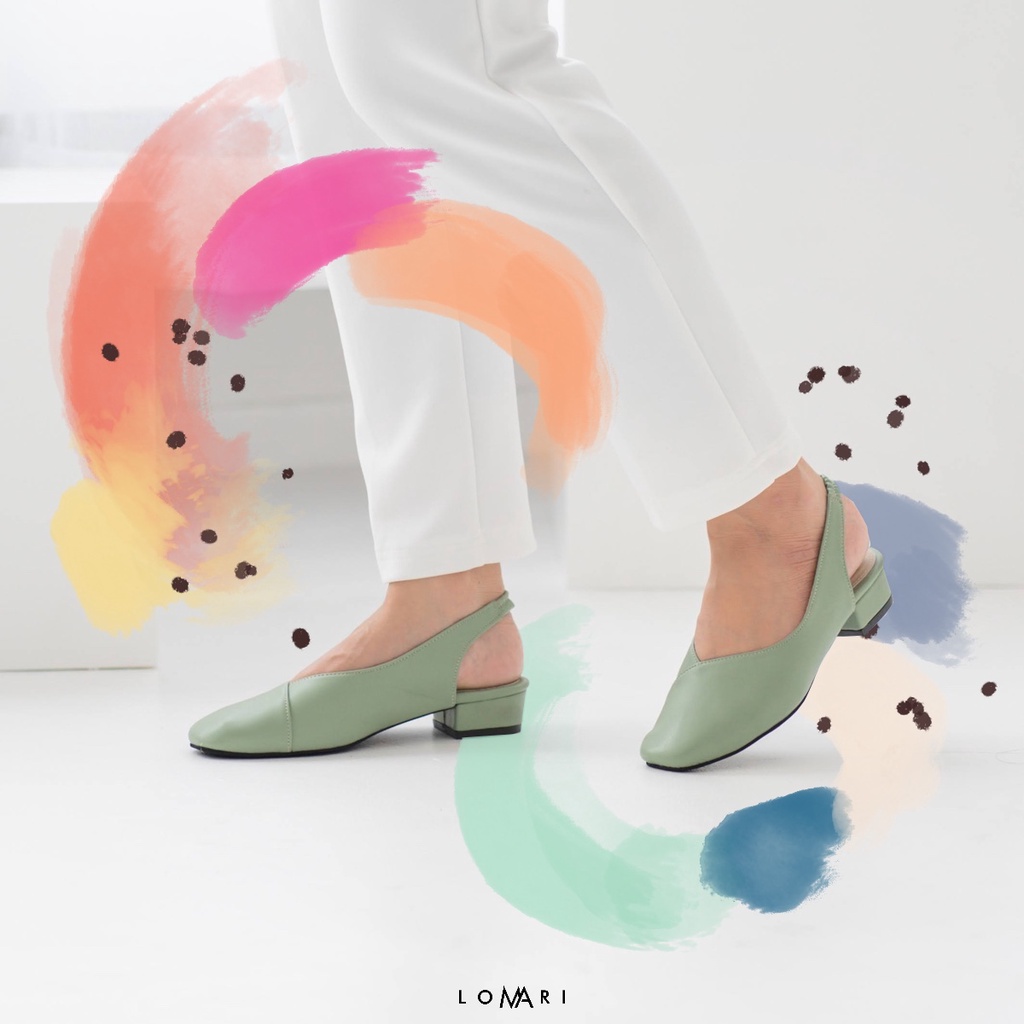 ENOLA SERIES LOMARI - Sepatu Heels Wanita