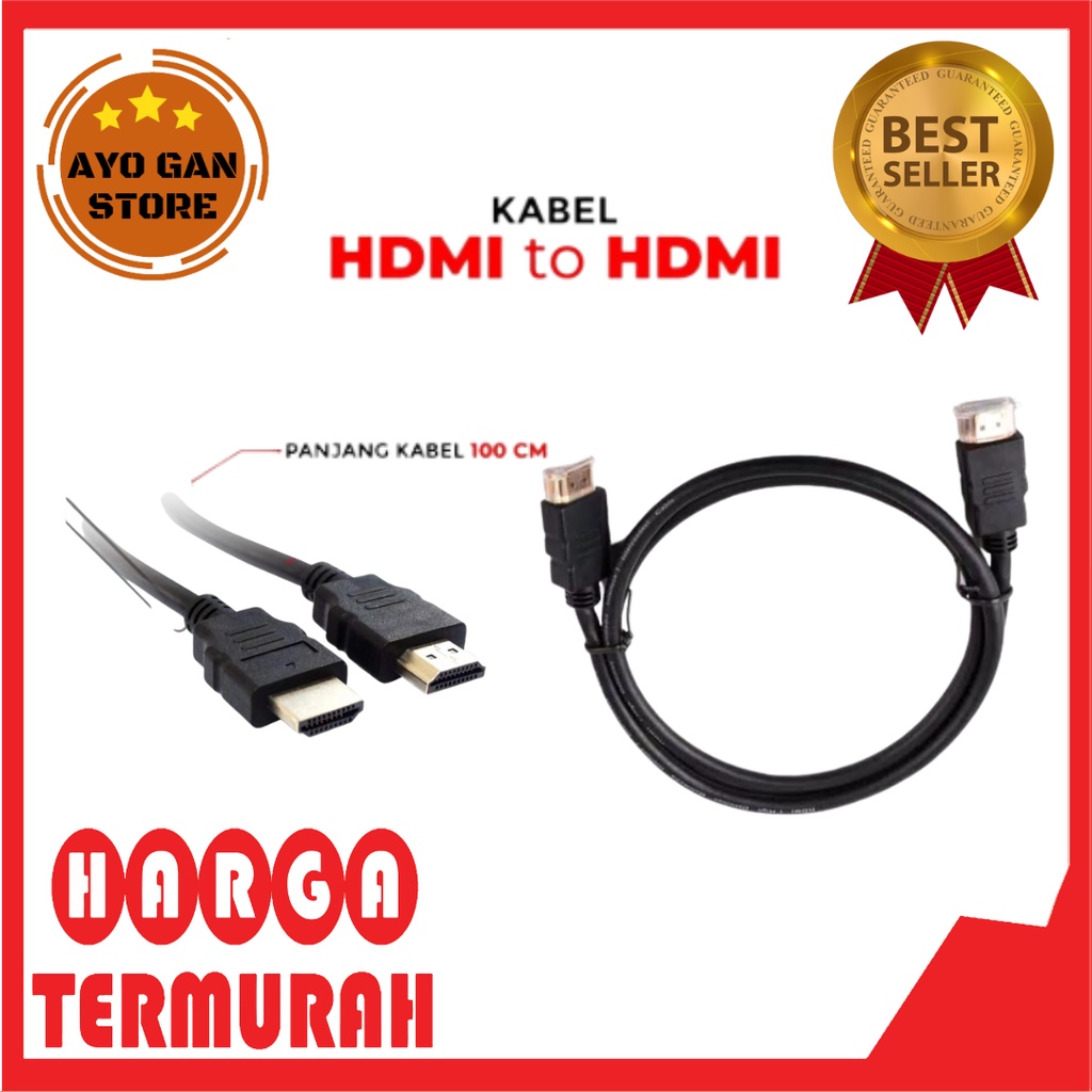 Kabel HDMI to HDMI Advance Support Setup Box/Laptop/ monitor