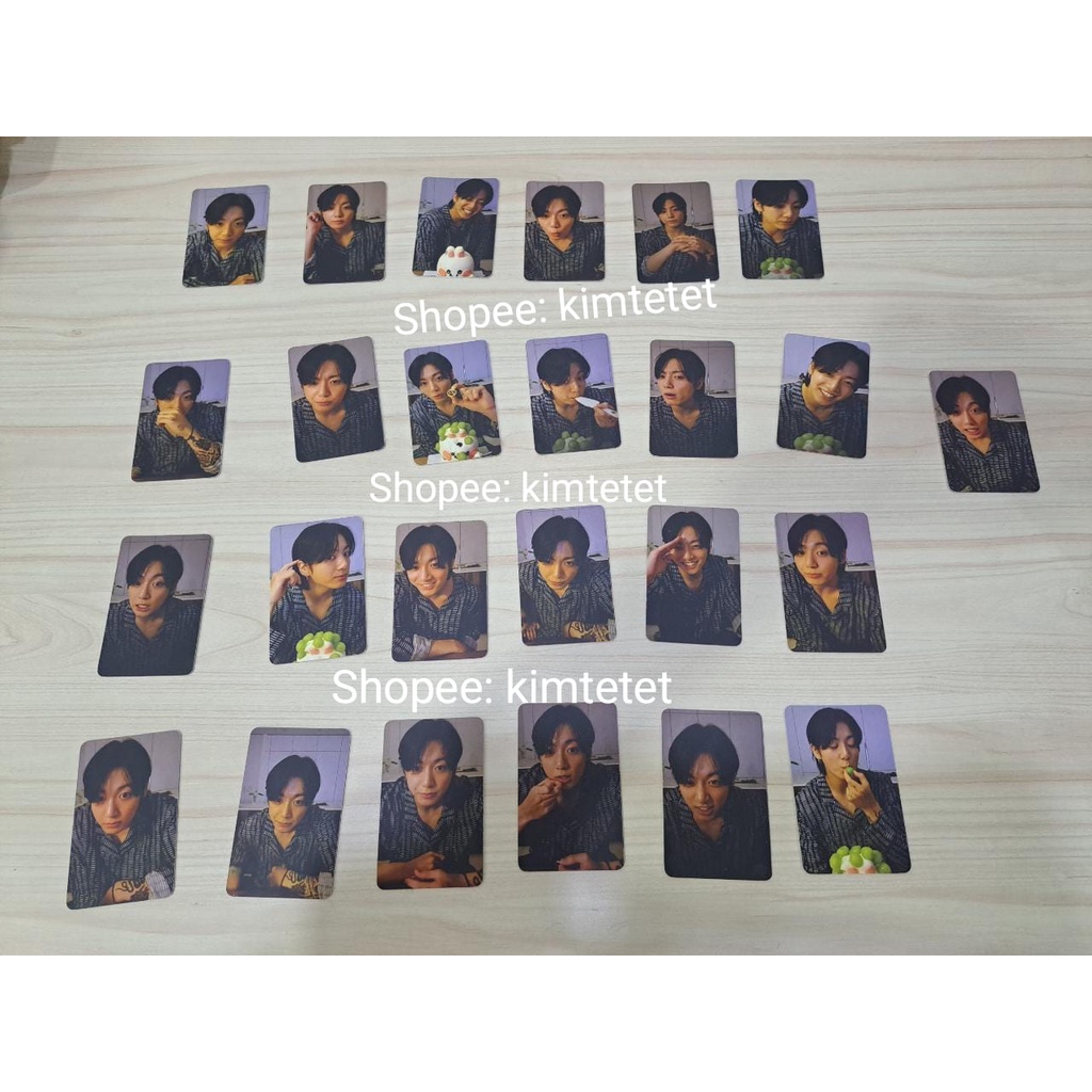 [SERIOUS BUYER ONLY] 1 Pack isi 25 PC Photocard BTS JK Jungkook VLive HD UNofficial D'ICON Festa But