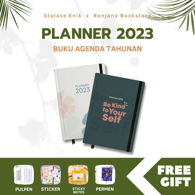 

Planner 2023 by RA Planner + Free Gift / Buku Agenda Planner Tahunan