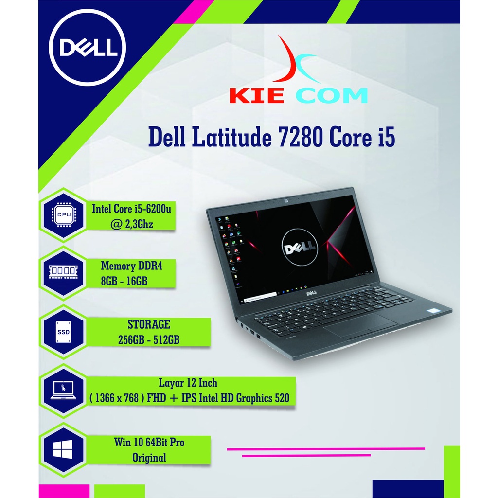 SALE Dell Latitude 7280 i5 / i7 Slim | Win Ori