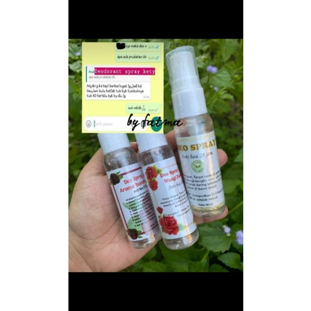 Deo spray ketty 3 varian uk 30ml