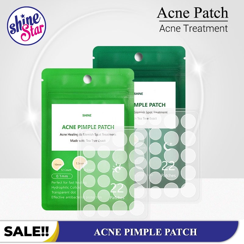 SHINE STAR - [ COD ] ANTI JERAWAT LANBENA ACNE PIMPLE PATCH DAY N NIGHT / OBATI JERAWAT CEPAT TANPA BEKAS