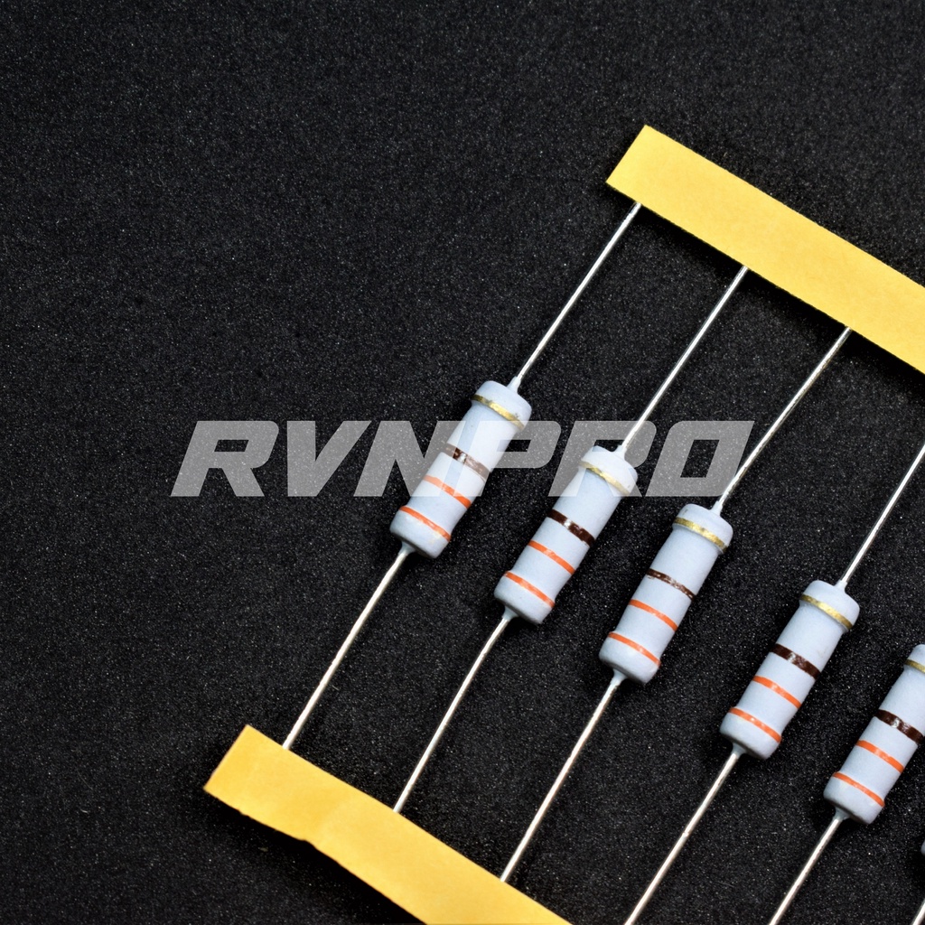 Resistor 330 Ohm 2 Watt 5% kualitas Taiwan