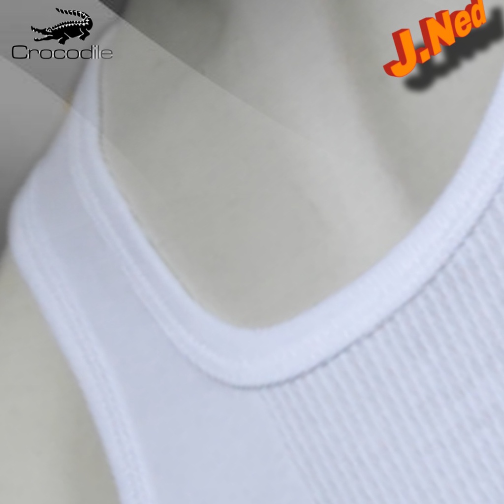 J215 KAOS SINGLET PRIA CROCODILE  SIZE S - XL