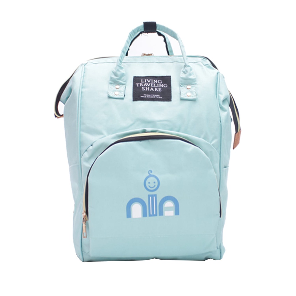 Tas Bayi Waterproof Backpack NIA Diapers Bag Perawatan Tas Perlengkapan Bayi Ransel Merek NIA