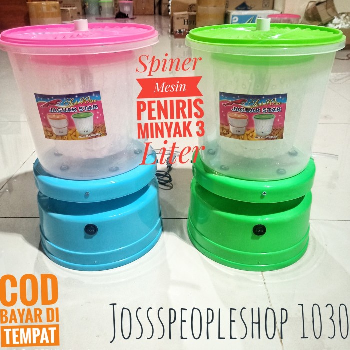 ((COD)) Peniris Minyak Goreng Spiner 3 liter Penyaring minyak ( MURAH)