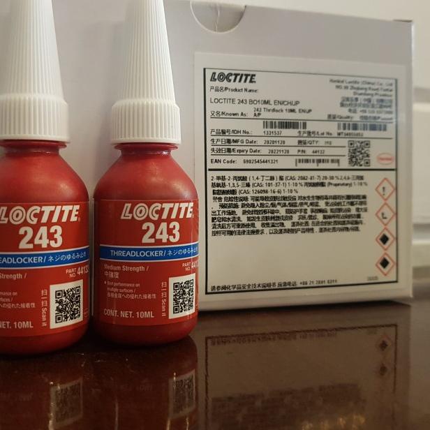 

Loctite 243 / lem baut / threadlocker loctite 243 / pelumas baut 10ml