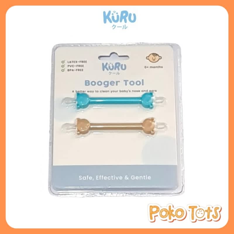 Kuru Baby Booger Tool Ear &amp; Nose Isi 2pcs Alat Pembersih Hidung Telinga Bayi WHS